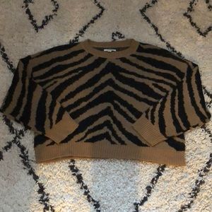 AEO tiger sweater